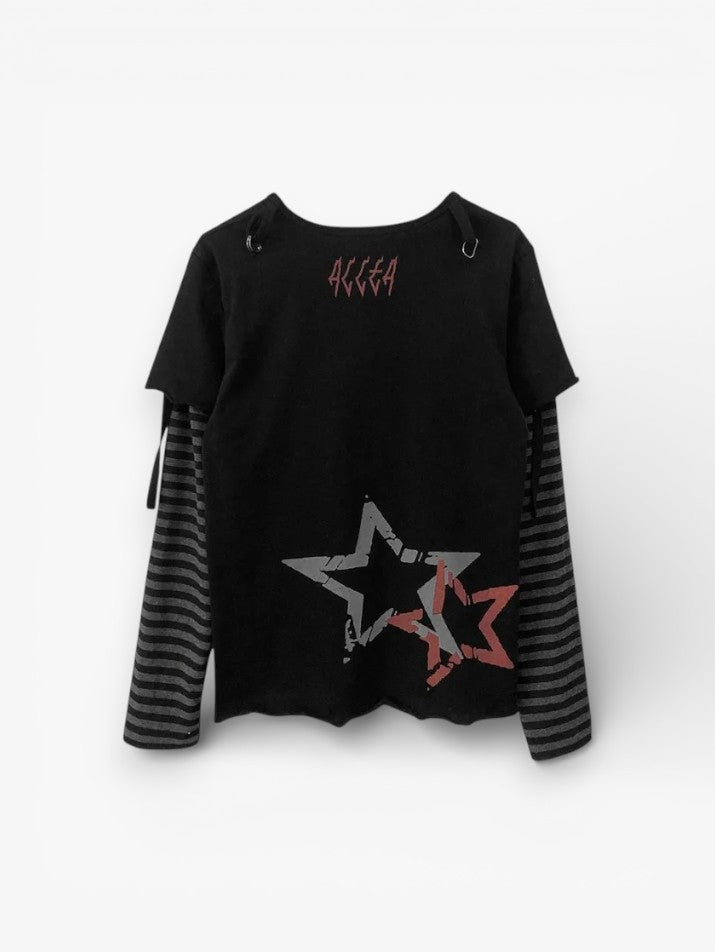 Skull Graphic Long Sleeve Tee