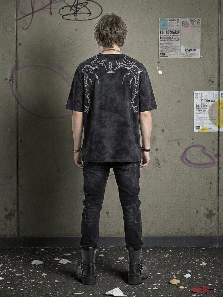 Embroidered Oversized Tee