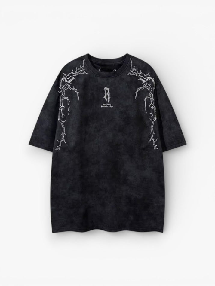 Embroidered Oversized Tee