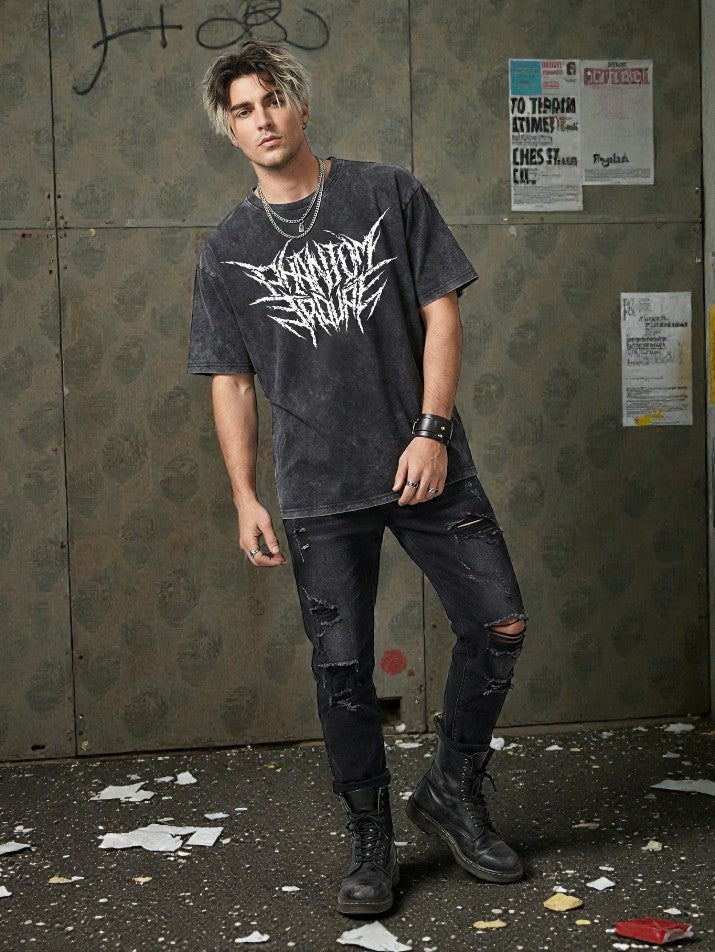 Anime Washed Graphic Tee