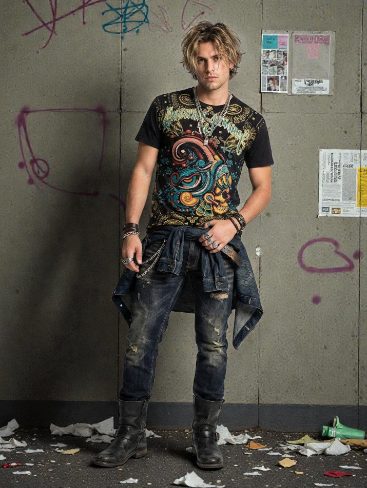 Pirate Skull Graphic Tee
