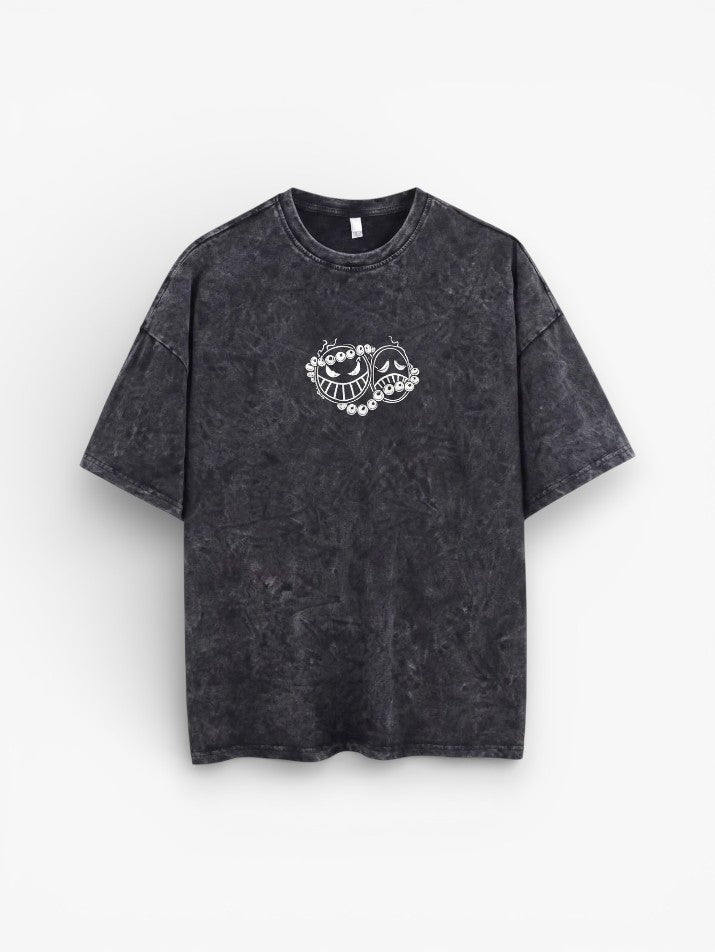 Anime Washed Oversized Tee