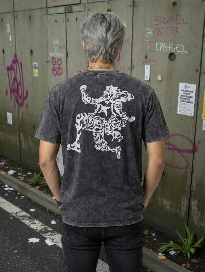 Washed Anime Street Tee