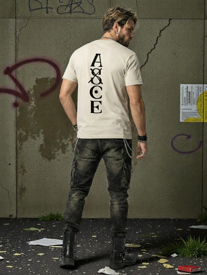 Washed Anime Graphic Tee