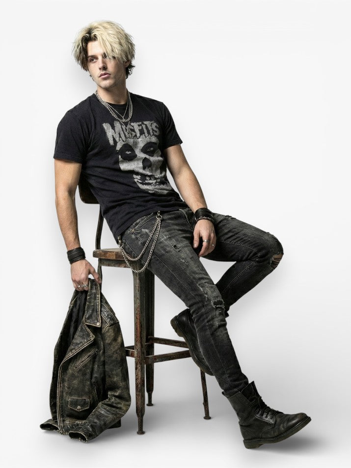 Punk Skull Graphic Tee