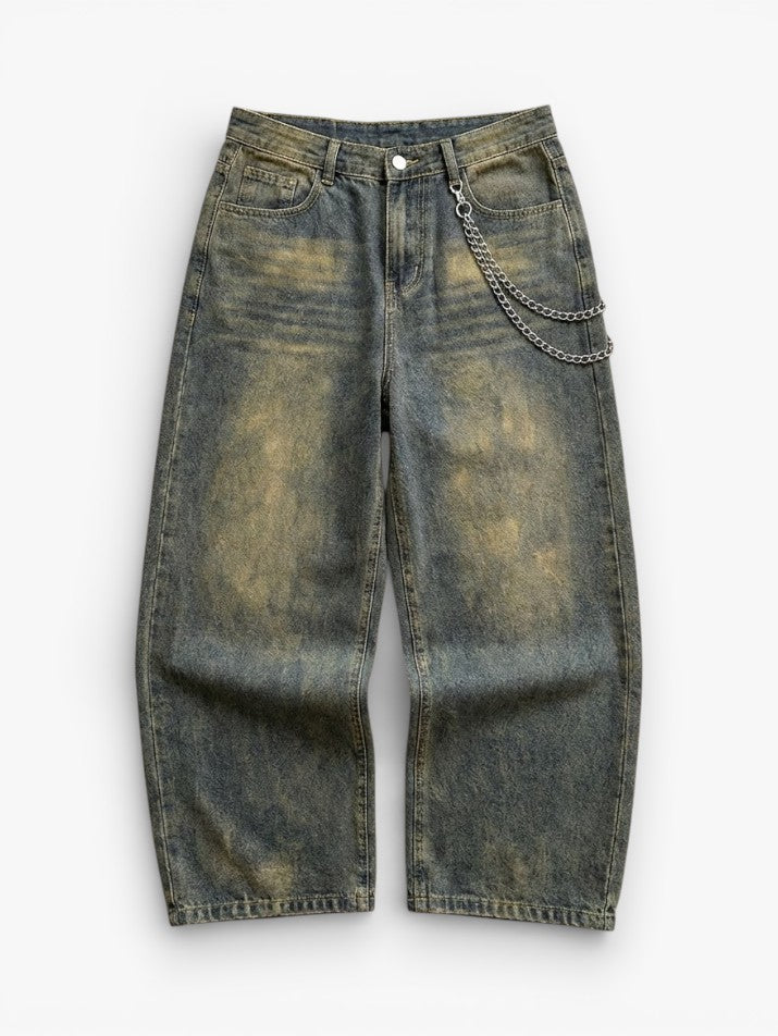 Retro Wide-Leg Jeans