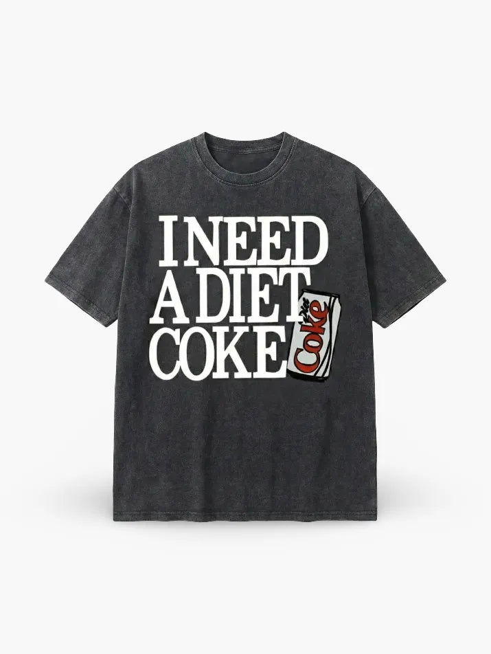 Vintage Washed Soda Logo Tee