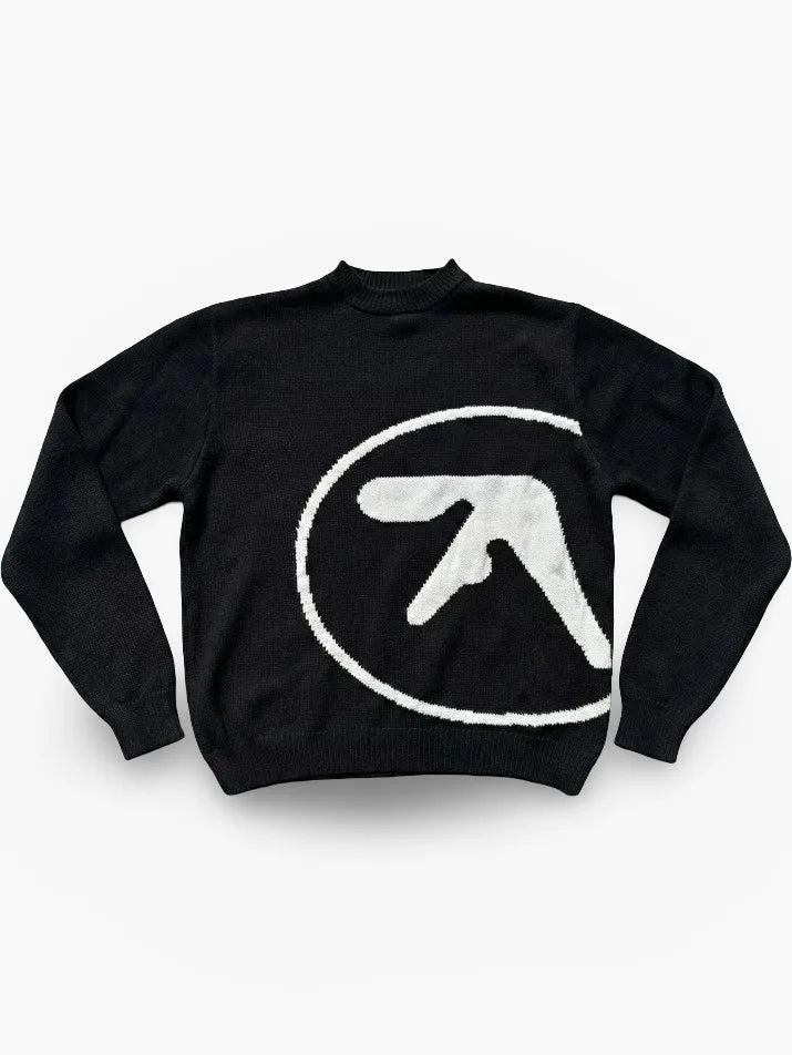 Gothic Graphic Knit Sweater