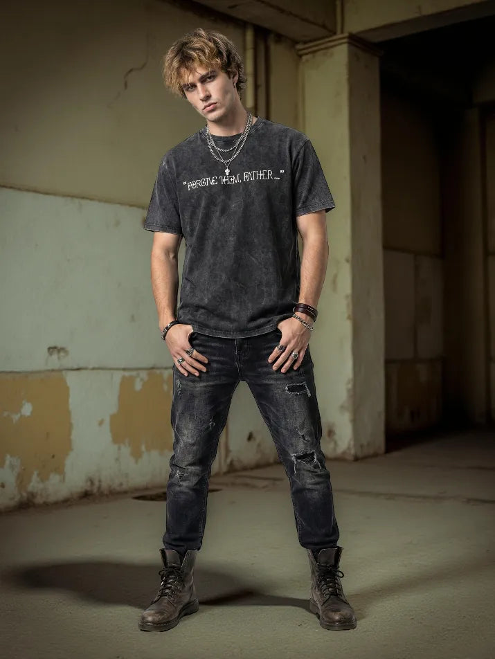 Forgive Them Vintage Graphic Tee