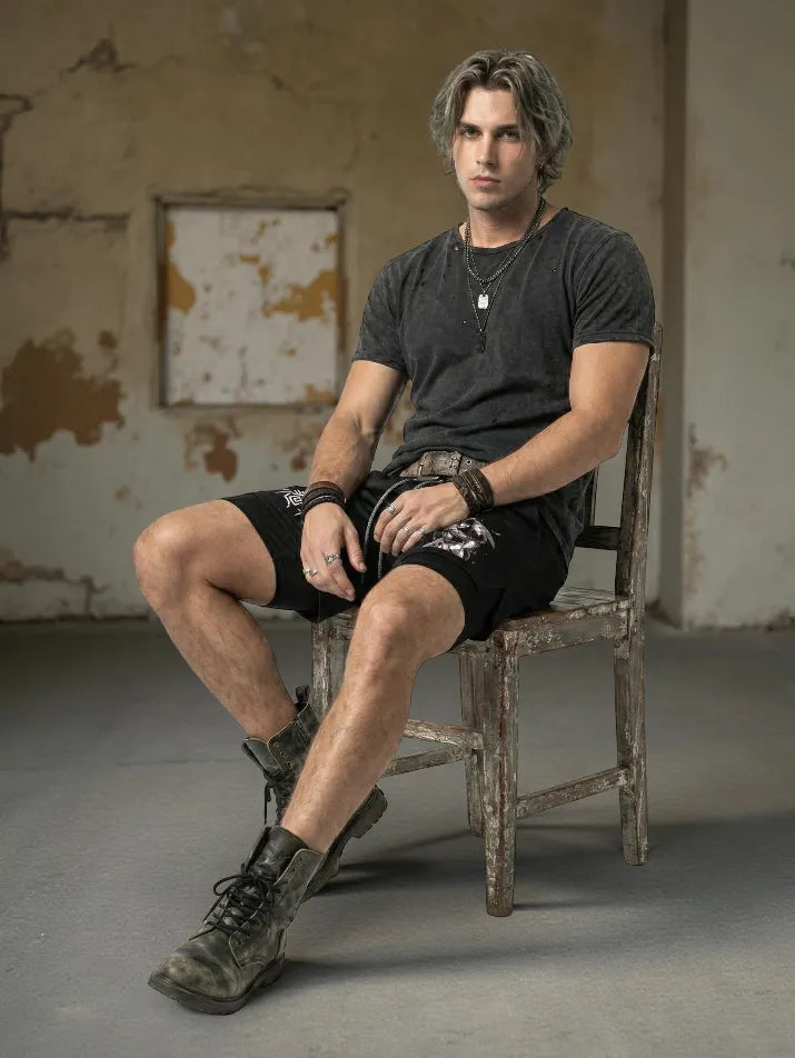 Anime Performance Mesh Shorts