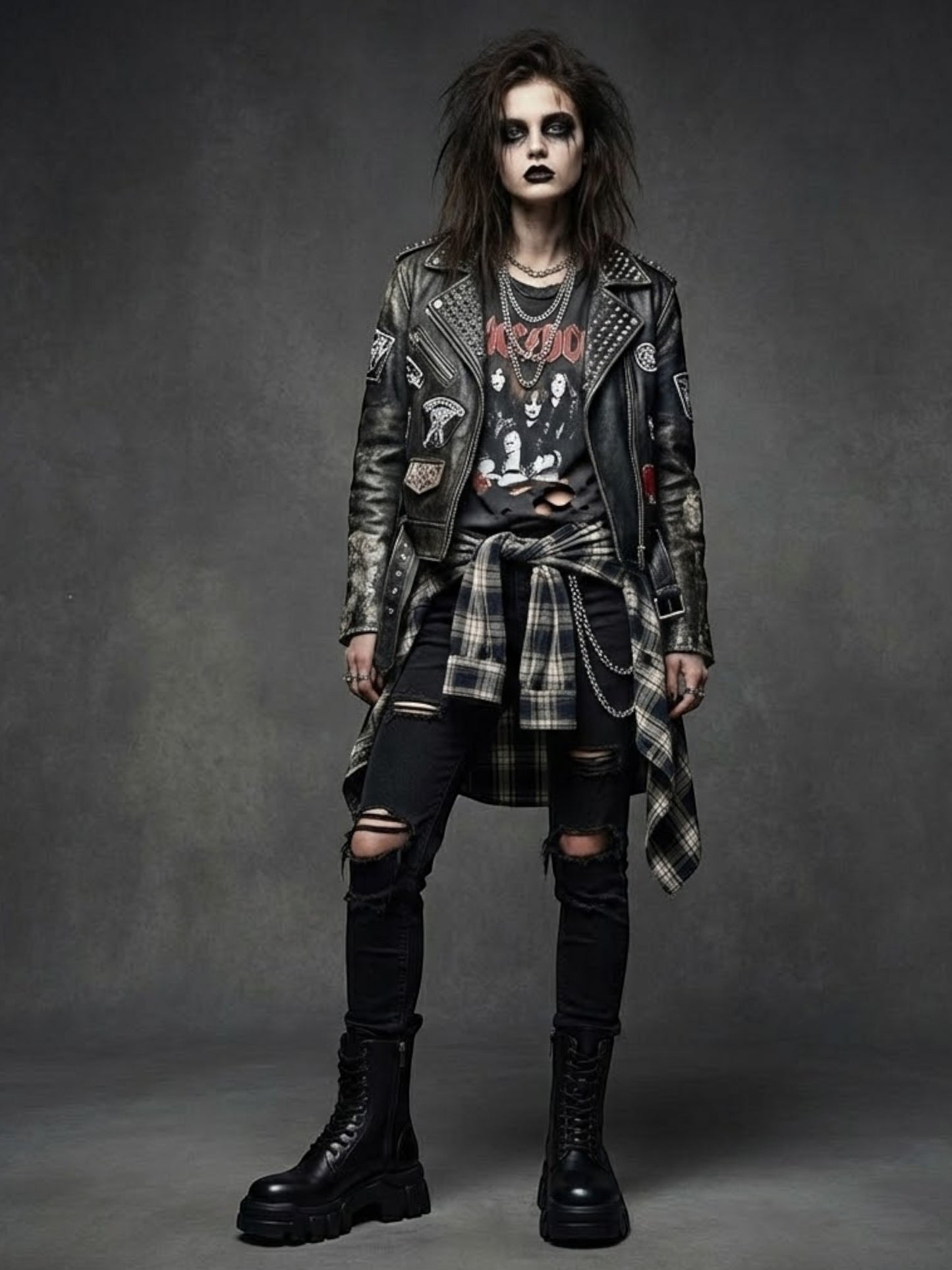 Chunky Platform Punk Bulldozer Boots