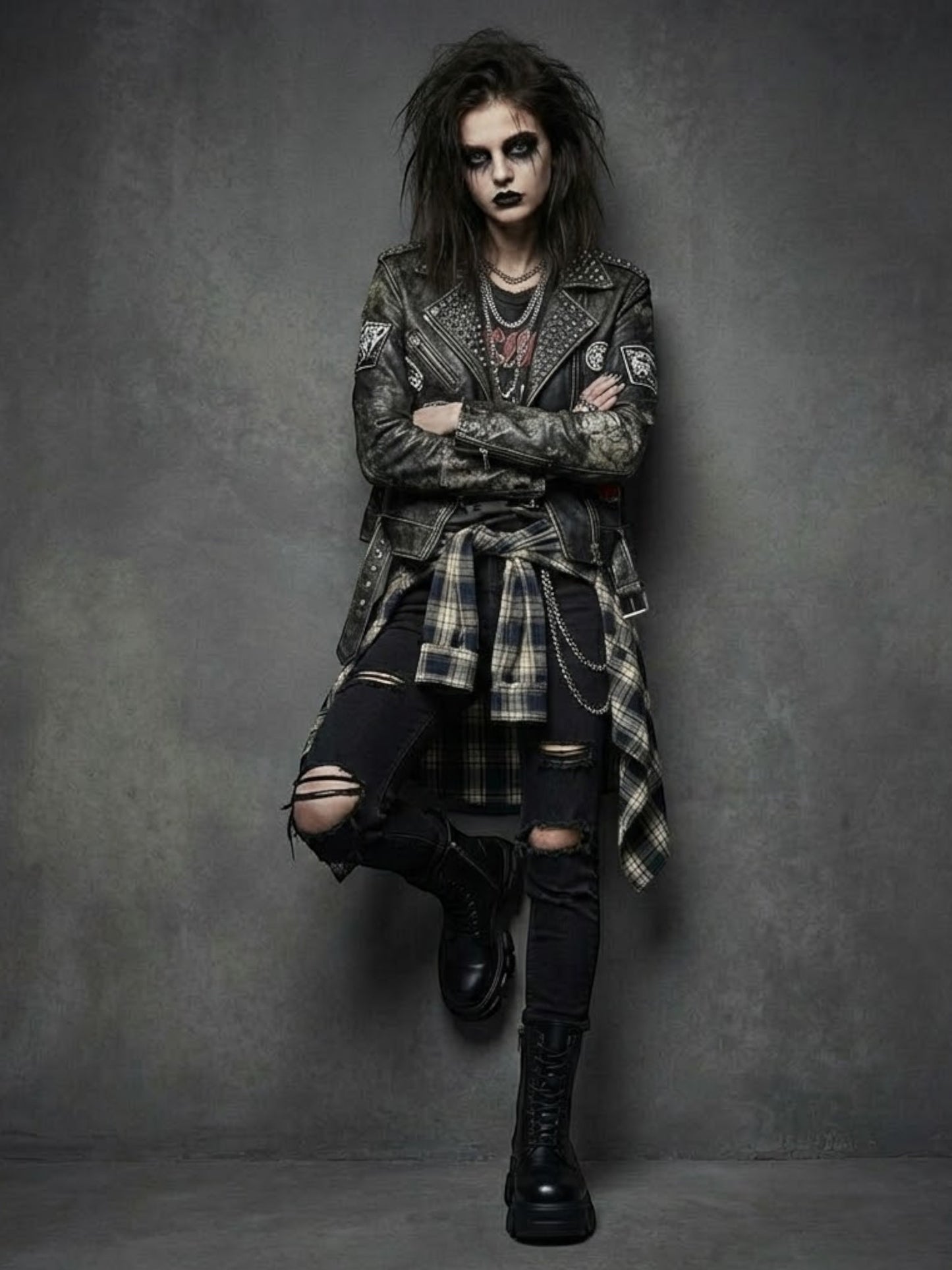 Chunky Platform Punk Bulldozer Boots
