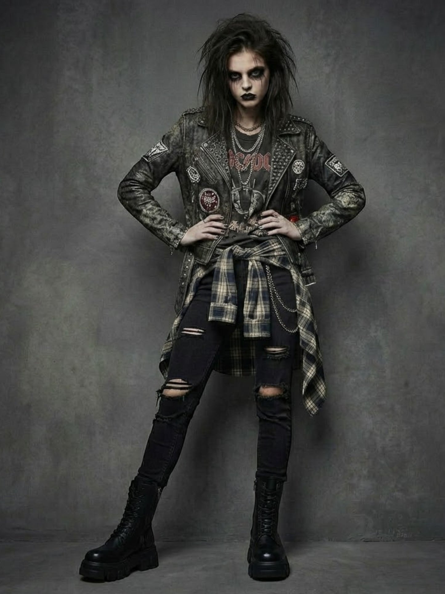 Chunky Platform Punk Bulldozer Boots