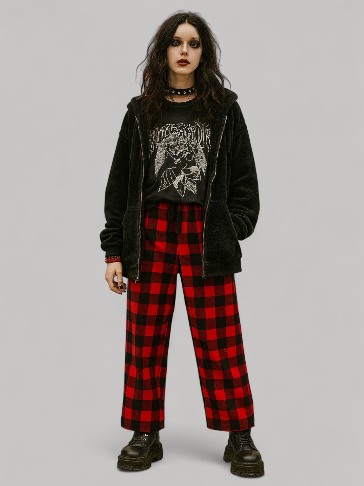 Red Buffalo Plaid Fleece Pajama