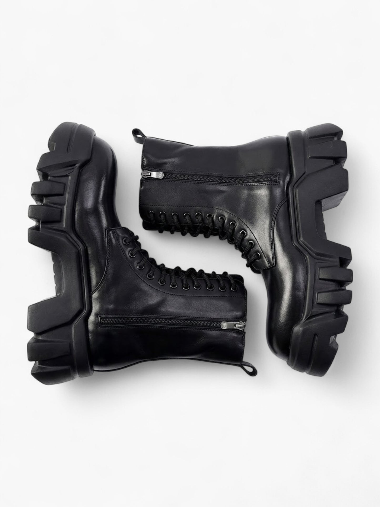 Chunky Platform Punk Bulldozer Boots