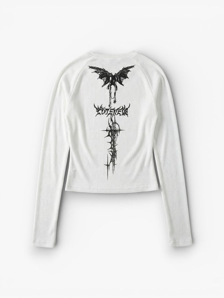 Long Sleeve Crop Tee