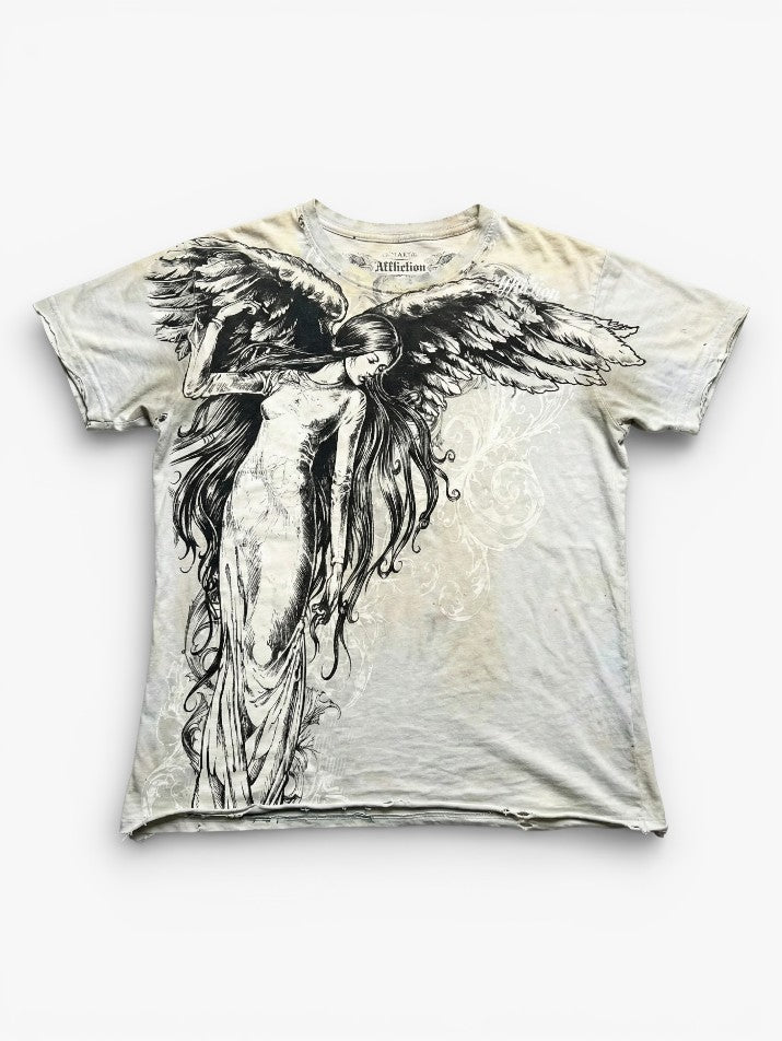 Washed Retro Cotton Tee