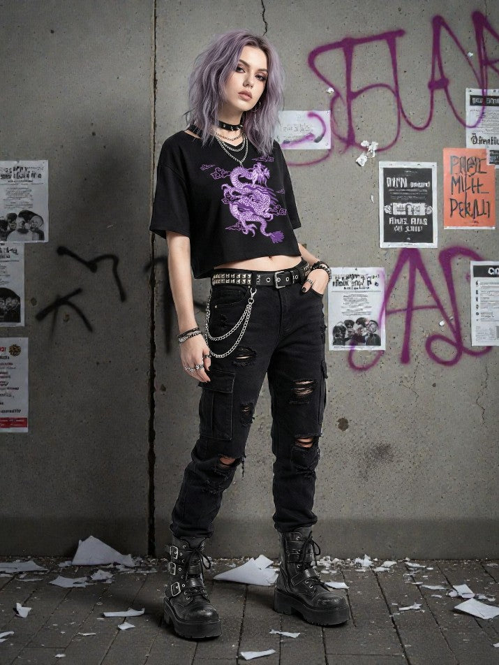 Dragon Crop Tee