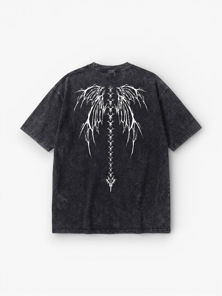 Acid Wash Oversized Tee