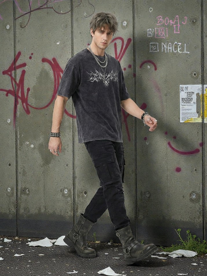 Vintage Wash Oversized Tee