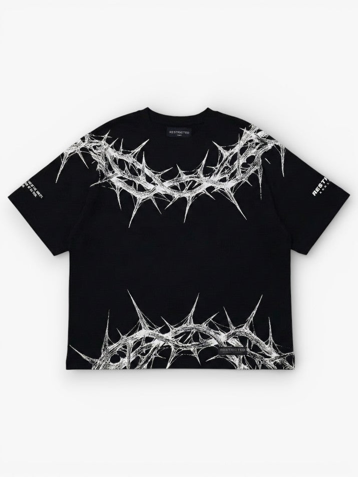 Textured Thorn Graphic Tee