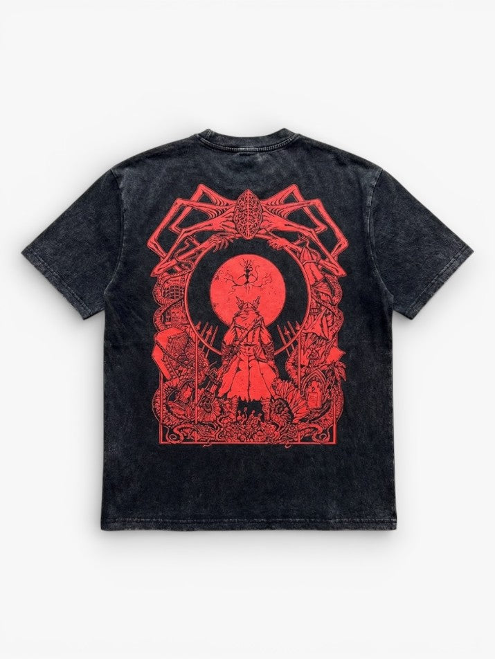 Bloodborne Washed Graphic Tee