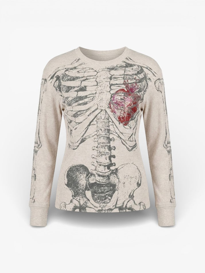 Gothic Skeleton Grunge Tee