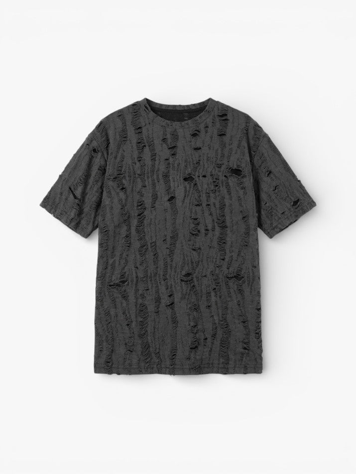 Hollow Hole Short Sleeve T-Shirt