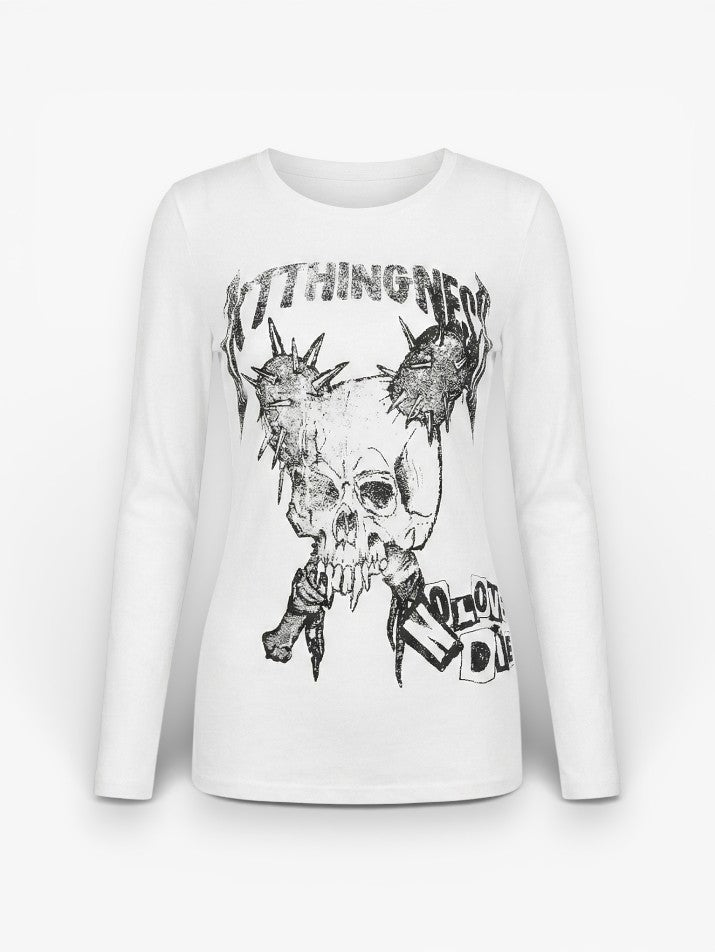 Skull Distressed Tee