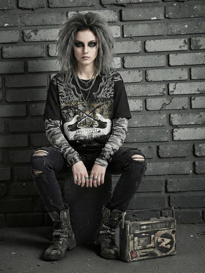 Patchwork Graphic Tee