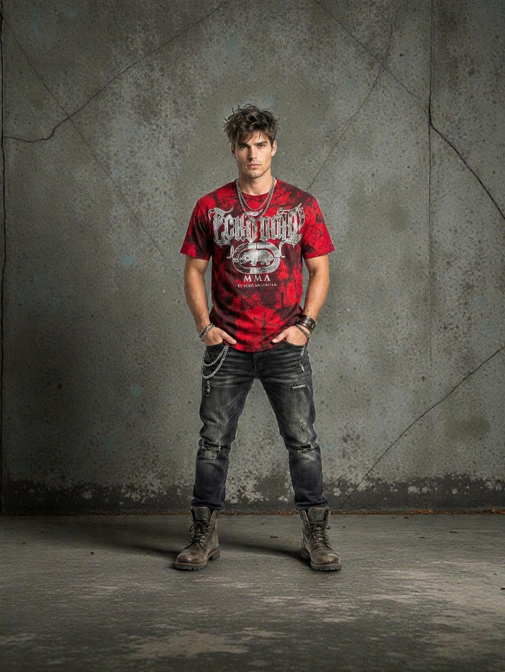 Splatter Graphic Oversized T-Shirt