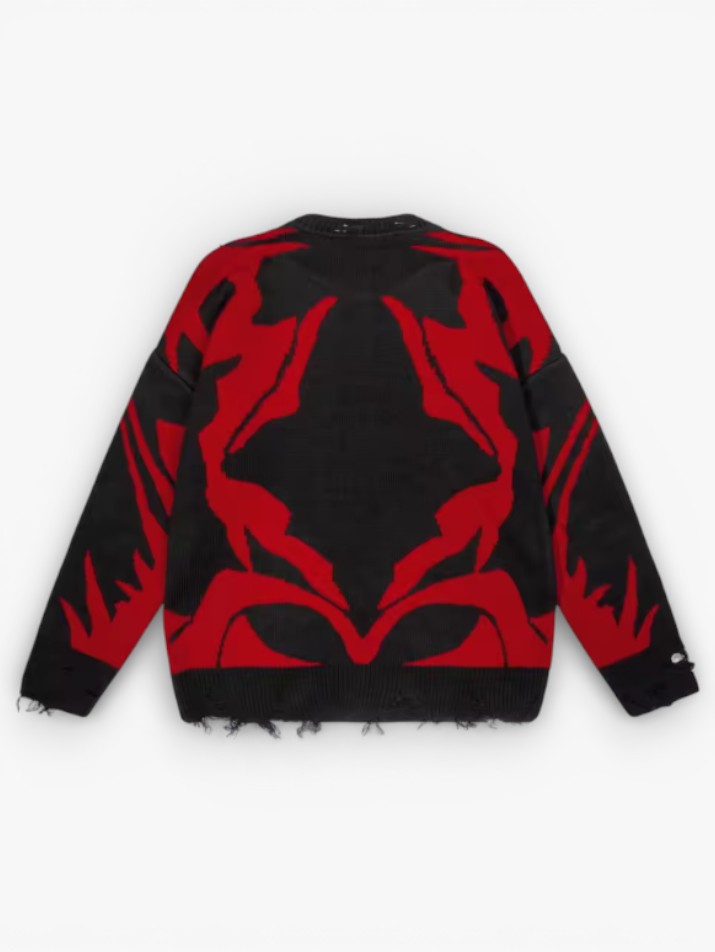 New Order Graphic Knit Sweater
