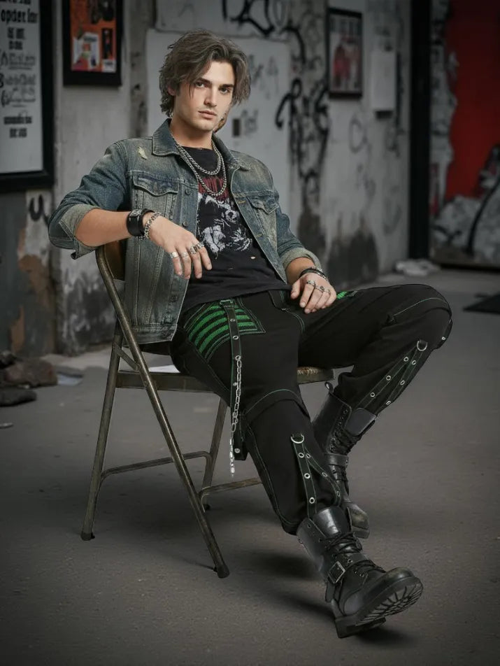 High-Waist Wide-Leg Jeans