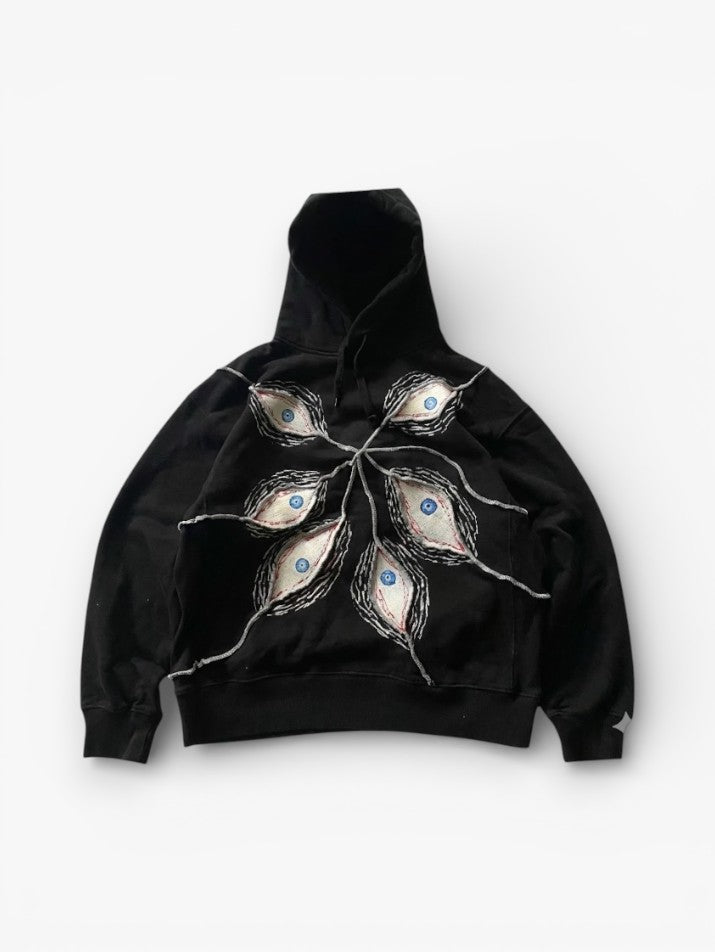 Eye Patchwork Hoodie