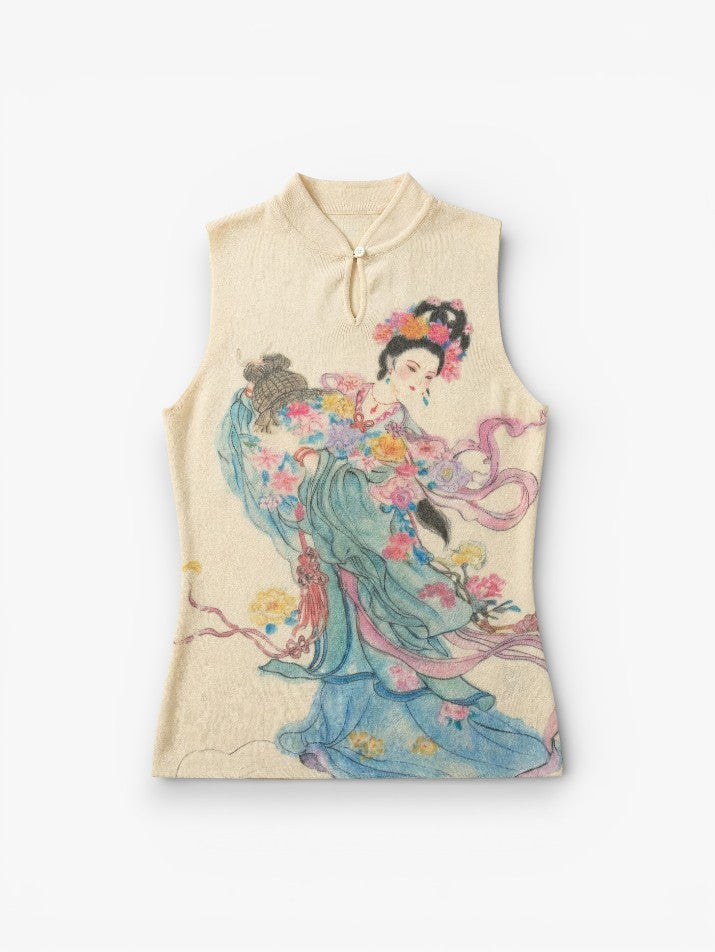 Fairycore Ribbed Tank Top