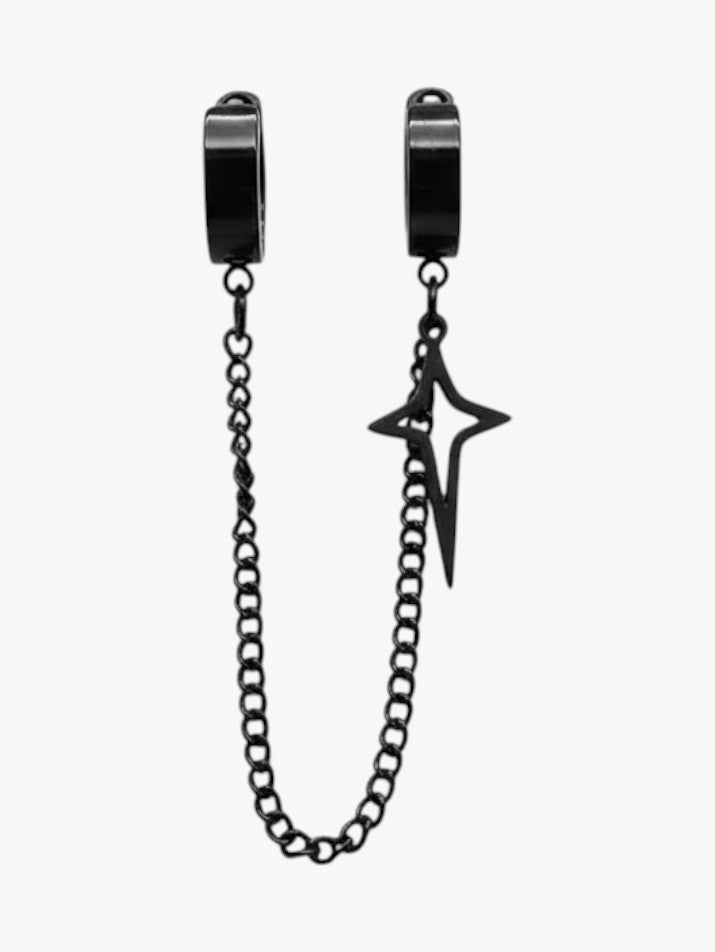 Star Clip-On Stud Earring