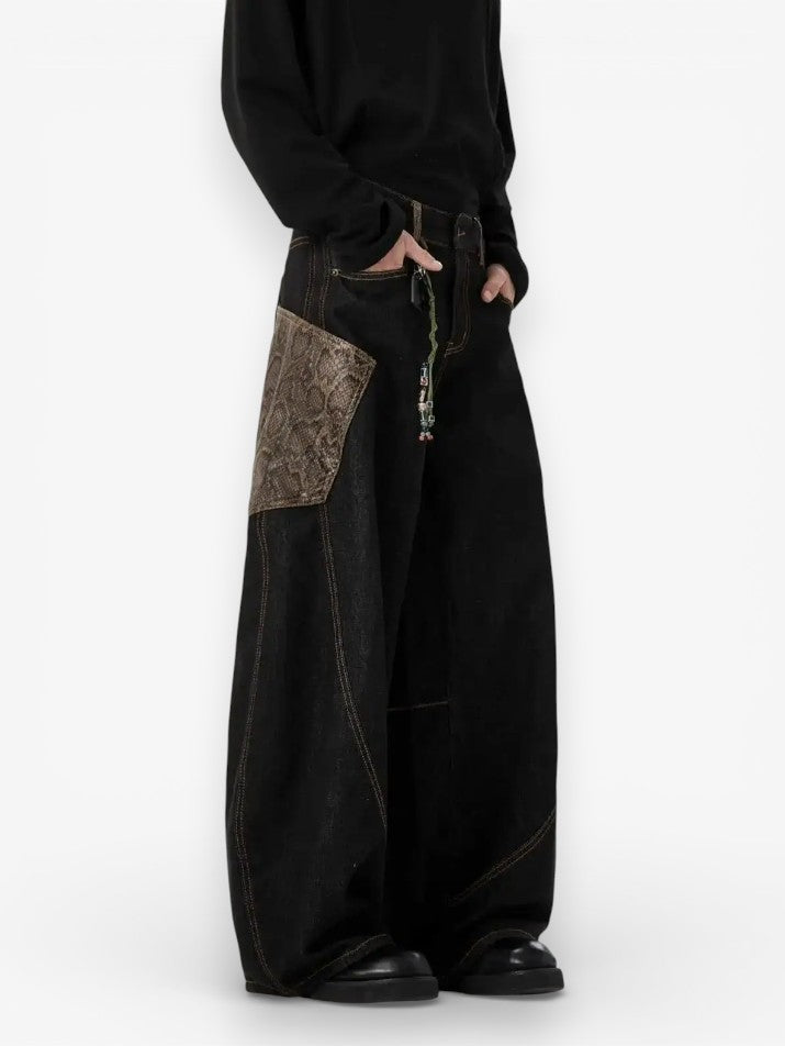 Baggy Barrel Denim Jeans