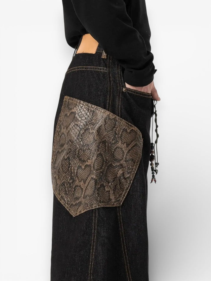 Baggy Barrel Denim Jeans