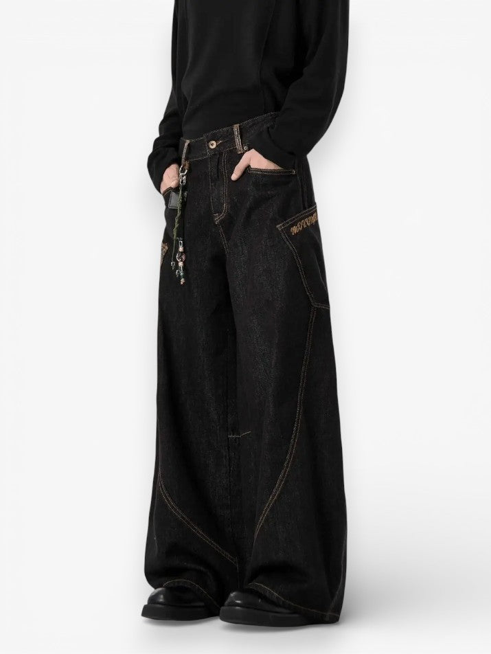 Baggy Barrel Denim Jeans