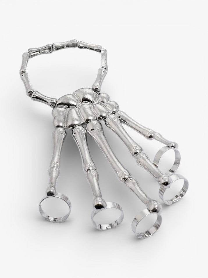 Steampunk Skeleton Hand Bracelet