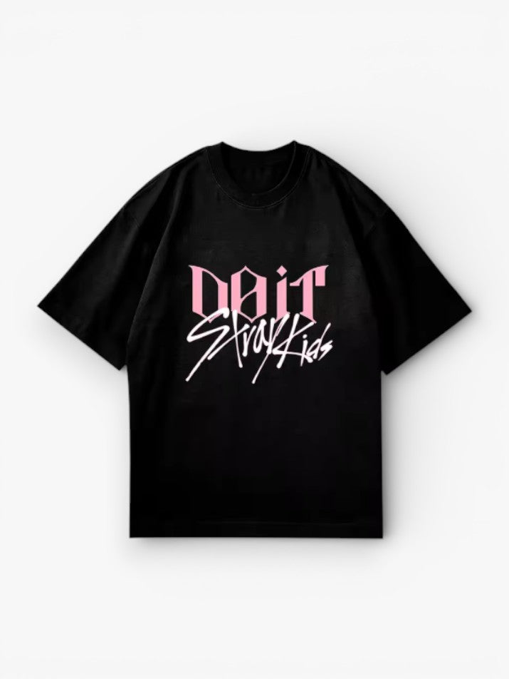 Anime  Oversized Letter Tee