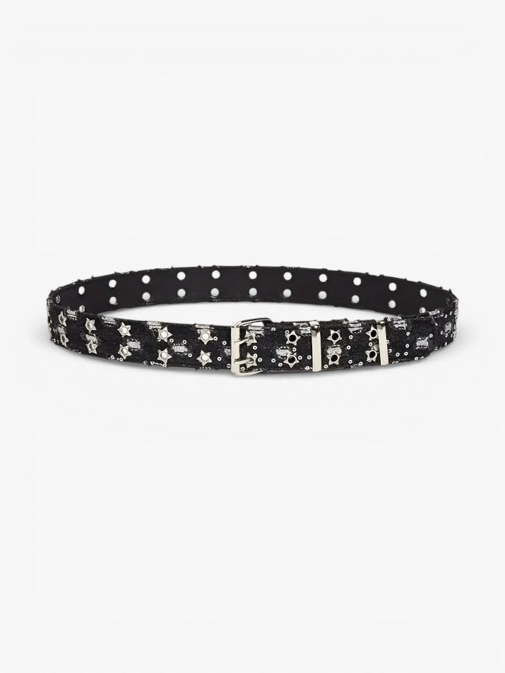 Star Hollow Buckle Belt