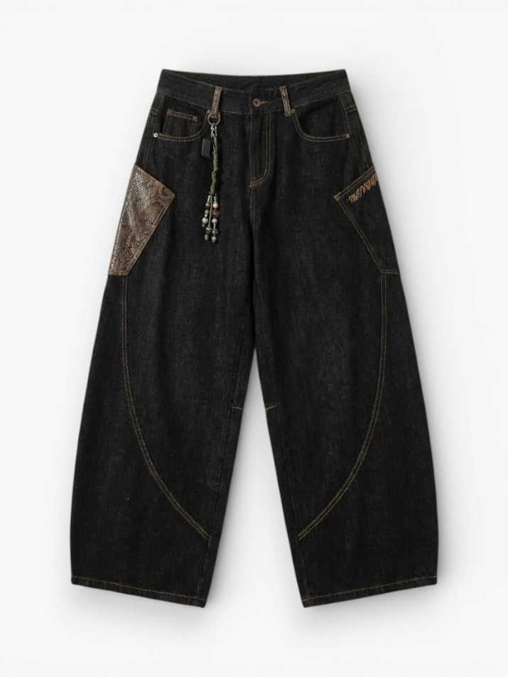 Baggy Barrel Denim Jeans