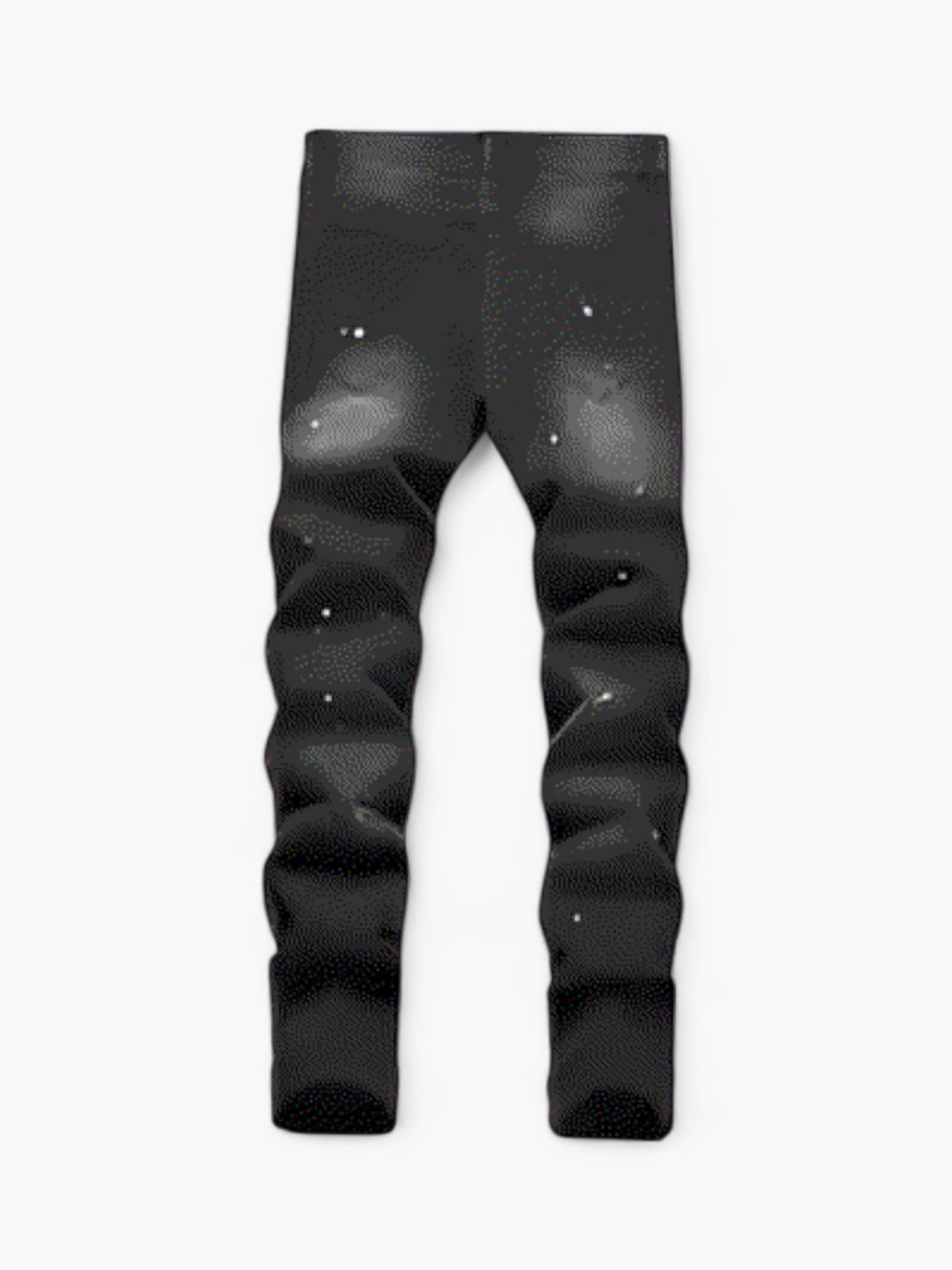 Ripped Patchwork Grunge Skinny Jeans