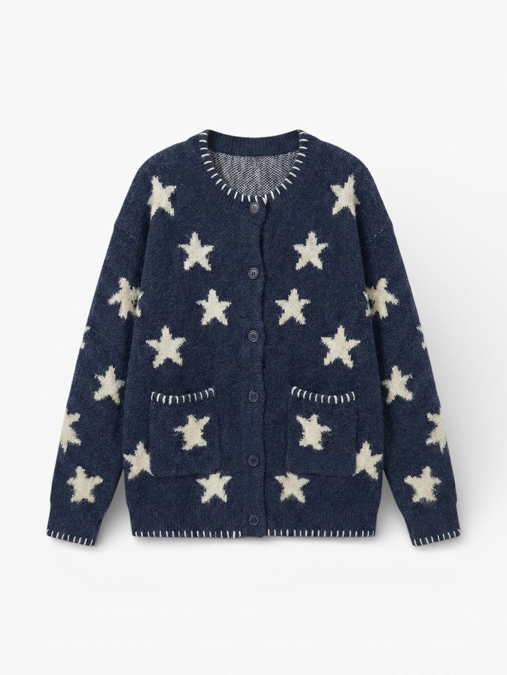 Star Knit Cardigan