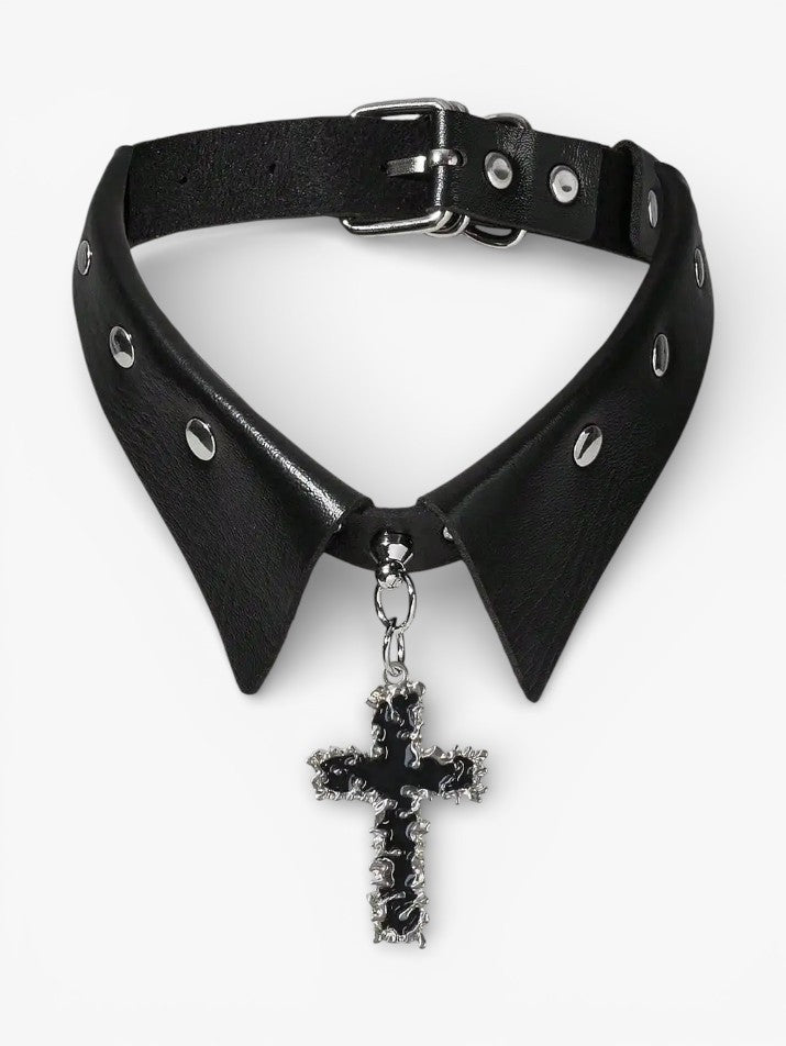 Metal Cross Tie Choker