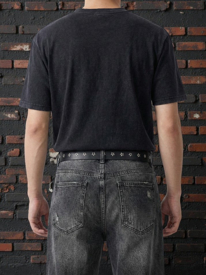 Star Stud Punk Belt