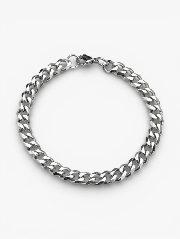 Punk Barbed Wire Chain Bracelet