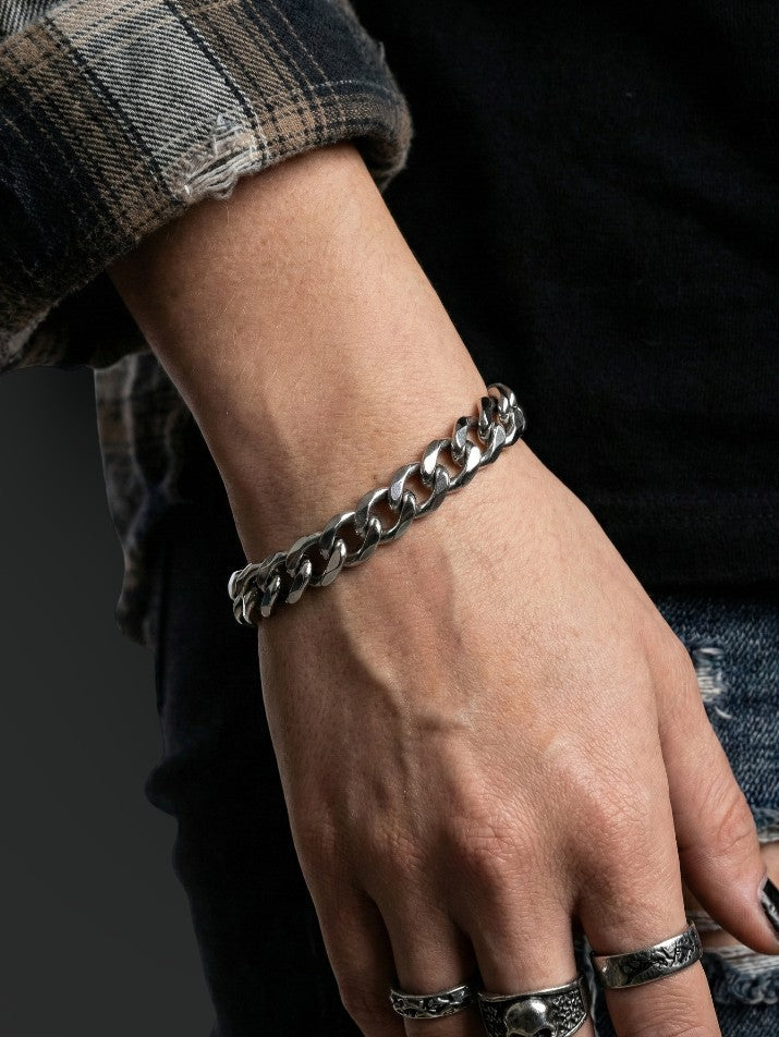 Punk Barbed Wire Chain Bracelet