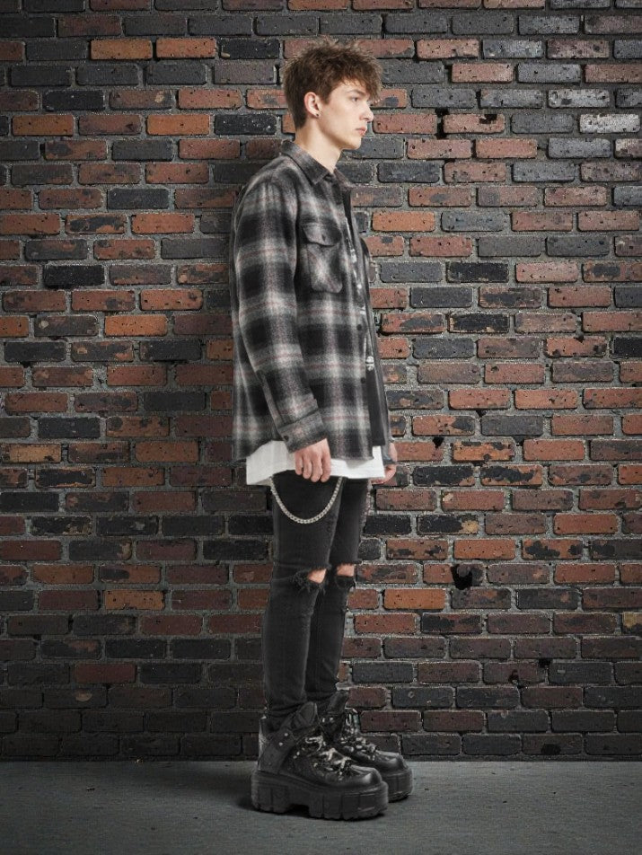 Dark Rock Platform Dad Shoes